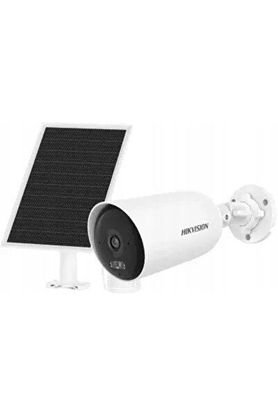 Hikvision Cameră IP de exterior 4MPx 4G LTE cu panou solar și audio