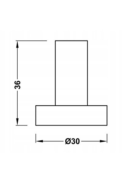 NO BRAND Tres Max Cârlig pentru prosop, cromat 16123620
