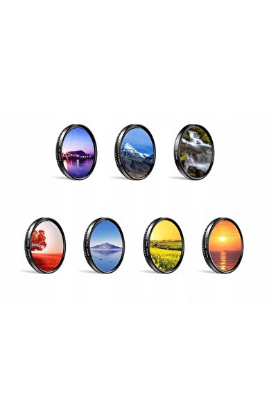 APEXEL Set de filtre 7 în 1 CPL ND32 STAR (jumătate de set) pentru telefon mo...