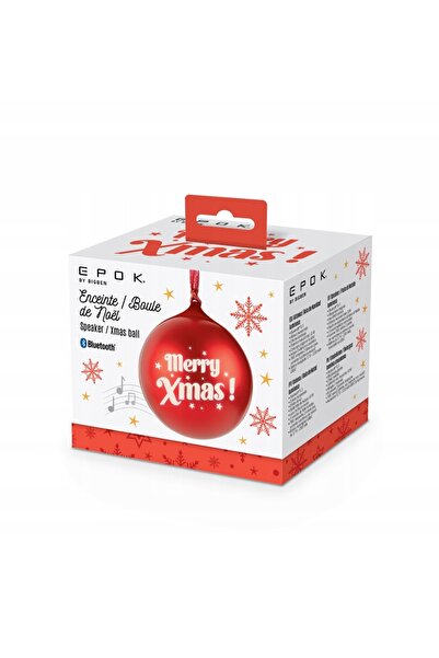 NO BRAND Boxă portabilă Bigben XMASBALLRED Roșu 10 W