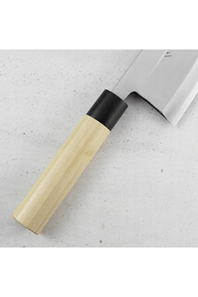 NO BRAND TOJIRO Cuțit Deba Japonez din Oțel Carbon Shirogami 24cm K3