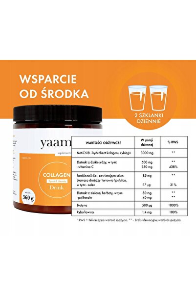 NO BRAND Lullalove yaami collagen băutură cu colagen, mango-marakuja