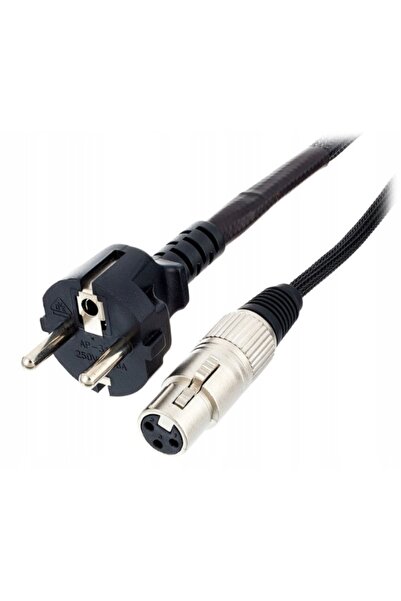NO BRAND Cablu hibrid microfon alimentare-semnal XLR IEC 5m the sssnake