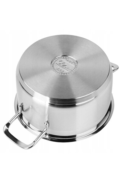 Orion Oală ANETT cu capac din oțel inoxidabil 18 cm 2,3L PREMIUM