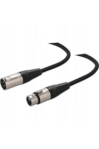 NO BRAND Cablu microfon XLR mamă-XLR tată 10m ROXTONE