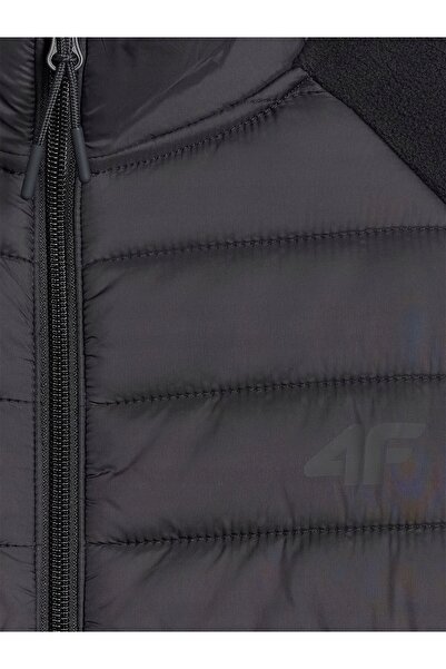 4F Hanorac matlasat din fleece polar pentru bărbați, cu guler înalt, M415 20S...