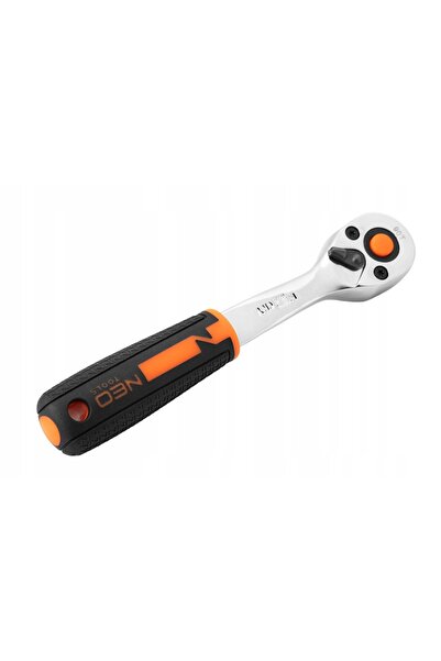 NEO Tools Chei tubulare 110 el. Trusă cu accesorii de 1/4 " și 1/2 " + Set de...