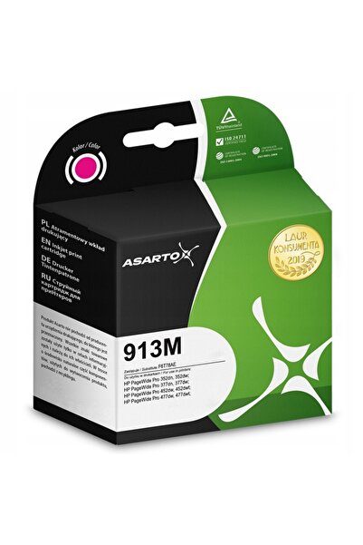 NO BRAND TUSZ ASARTO HP 913M F6T78AE 3000STR MAGENTA