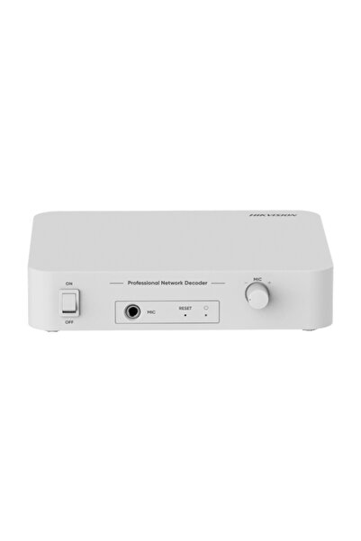 Hikvision Audio decodor IP, 6W, Mic, Alarma - DS-QAE1DG1
