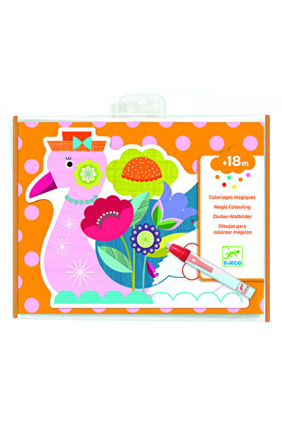 djeco Animalo-Len Watercolor Painting Set,