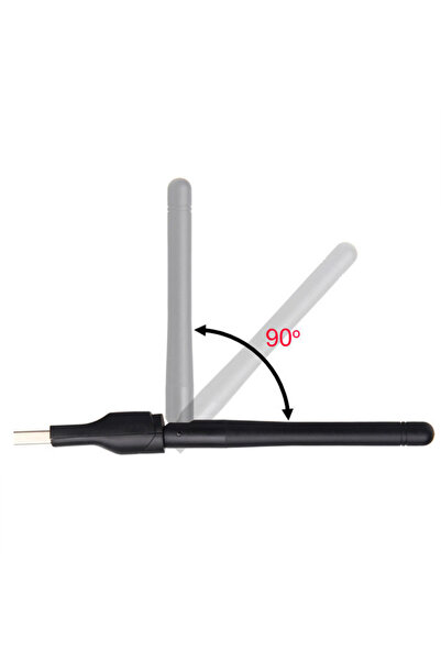 wiks 300Mbps USB WiFi Adaptörü 2.4GHz Kablosuz Ağ Alıcısı USB 2.0 Tak Çalıştır