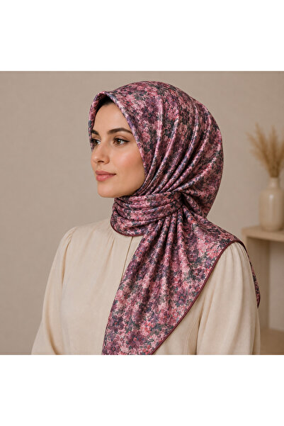 ZER Organic Pamuklu Soft Eşarp Çıtır Çiçek Desen