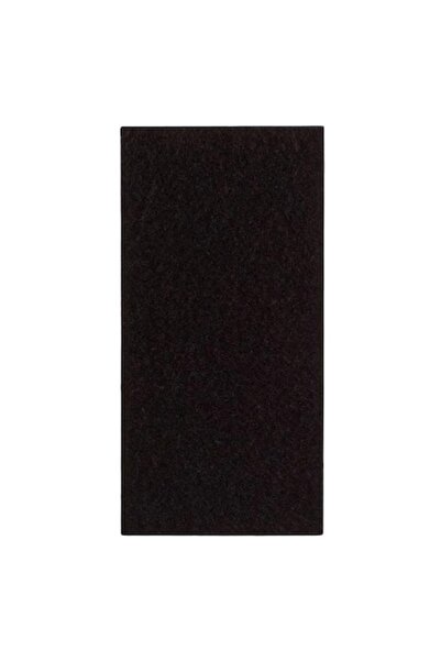 CATIANO Protector de mobilier din fetru negru autoadeziv 20x10cm