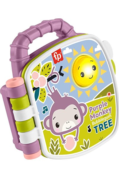 FISHER PRICE Purple Monkey Musical Storybook