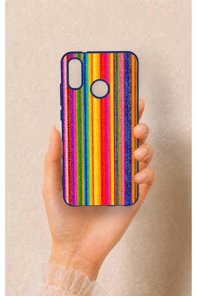 Vip Case Huawei P20 Lite Compatible Colorful Patterned Silicone Case