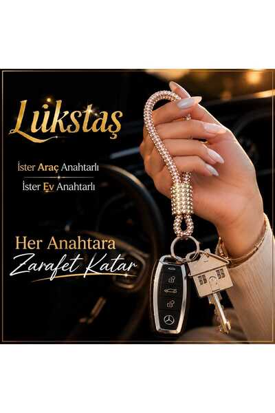 Lüks Taş Taşlı anahtarlık