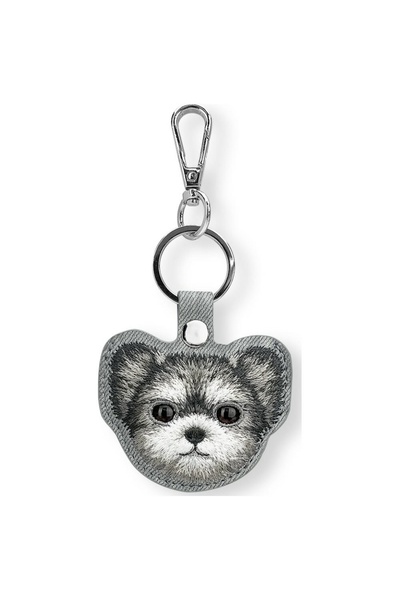 Nimmy Carcasă pentru localizator de câini Big Eyed Pet 2.0 cu breloc, gri