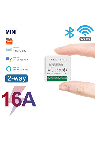Choice5 مفتاح ذكي واي فاي 16 أمبير، وحدة تحكم ثنائية الاتجاه، قاطع دائرة كهرب...