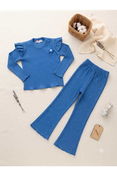 renkli diyar Girls' Camisole Set Long Sleeved Blouse and Spanish-Style Pants ...