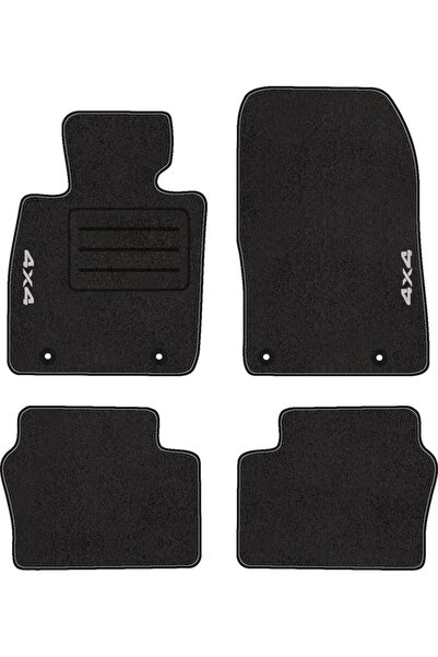 NO BRAND Covorașe auto cu logo 4x4 pentru Mazda CX-3 (2015 - 2021) set comple...
