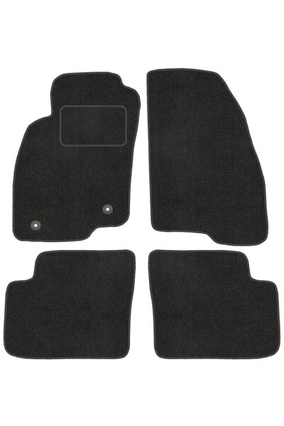NO BRAND Covorașe auto din catifea premium pentru Fiat Punto Evo_ 09-12