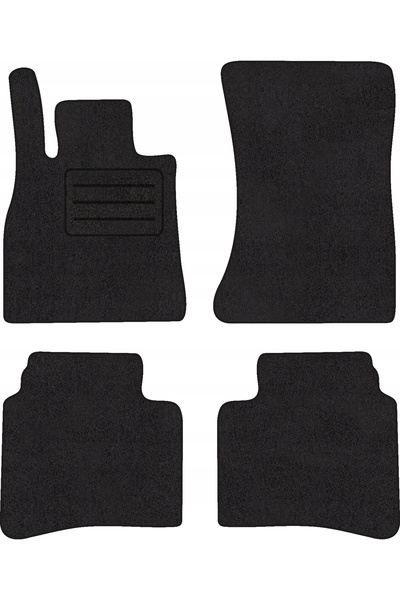 NO BRAND Covorașe auto ECOLUX din catifea pentru MERCEDES S W222 LONG (2013 -...
