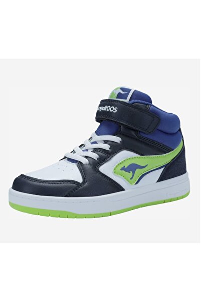 NO BRAND KangaROOS K-CP Hogan EV bleumarin închis/lime 39 EU încălțăminte pen...