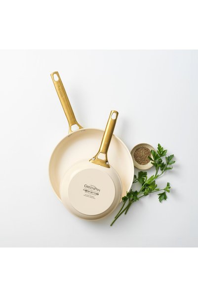 NO BRAND Set de 2 tigăi GreenPan Padova 20 + 26cm antiaderente pentru inducți...