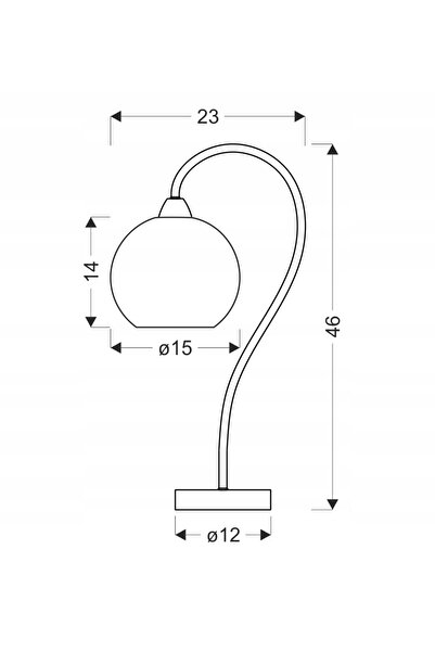 NO BRAND Lampă de masă Candellux Cesar, abajur striat argintiu, E27 40W IP20