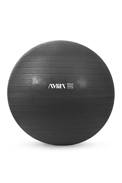 Amila Μπάλα Γυμναστικής (Bulk) 65 cm - Μαύρη