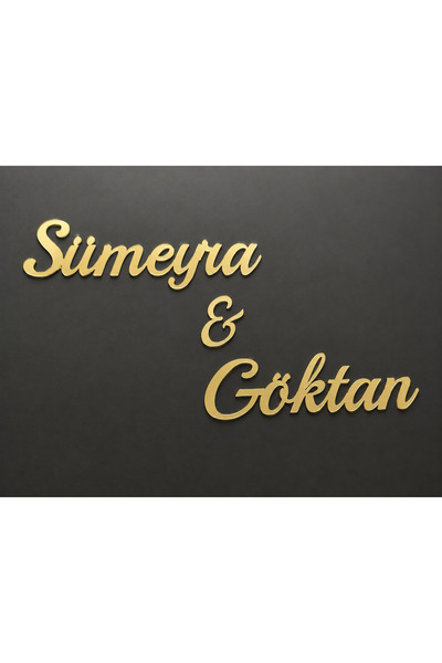 PikapikLazer Pleksi Söz-Nişan tepsisi isimleri çikolata kutusu ve isteme çiçe...