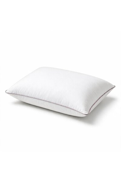 Binna Soft Eco Biyeli Yastık 50x70 cm 600 gr Boncuk Silikon Elyaf Dolgulu - Pudra
