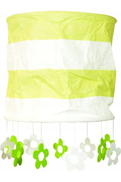 NO BRAND Candellux Lighting 30 cm alb, abajur verde