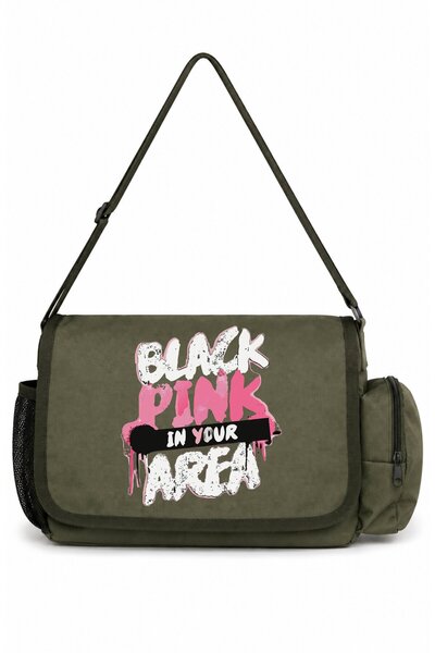 SEVBANO Black Pink Music Group Printed Unisex School, Sports, Office Multi-Pu...