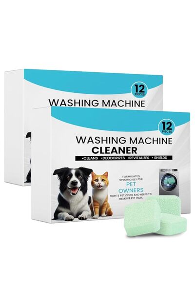 Generic Brand Washing Machine Cleaner Tablets, Remove Pet Hair, Odors, Residu...
