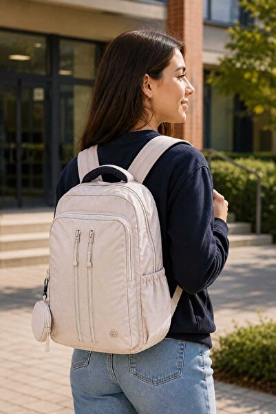 Vona Bags Martella Nylon Fabric Backpack M33