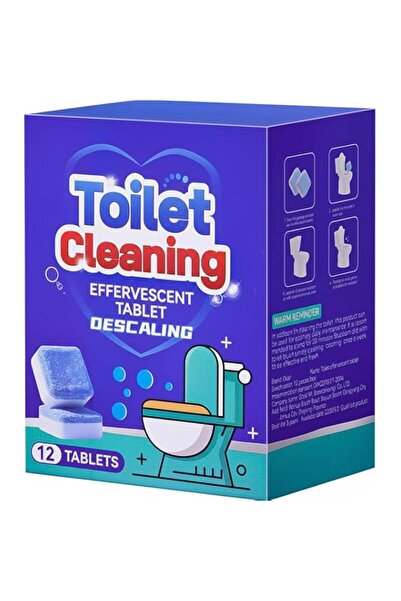 Generic Brand Automatic Toilet Cleaner Tablets 12 Pack, Long Lasting Toilet B...
