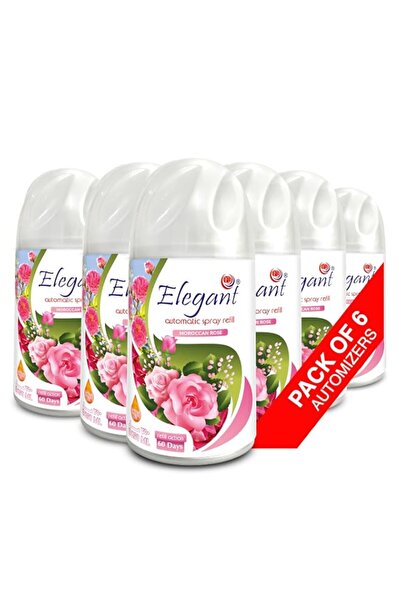 Generic Brand Elegant Automatic Spray REFILL – Moroccan Rose – 250ML – Pack o...