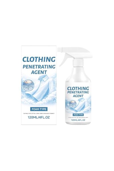 Generic Brand Laundry Stain Remover Spray 4Fl Oz | Multi-Fabric Stain Scrubbe...