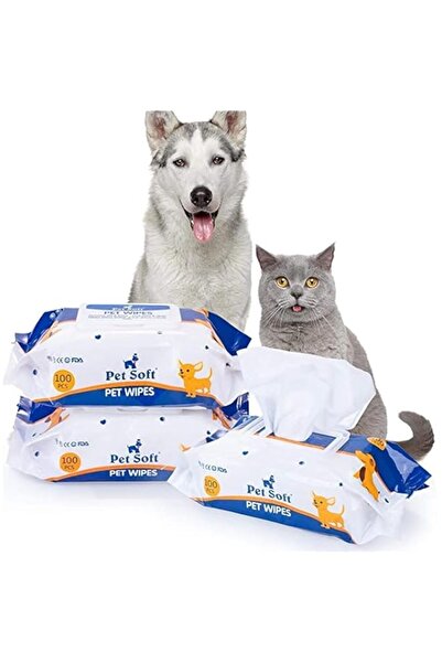 Generic Brand Dog Wipes Cleaning Deodorizing Grooming Wipes Hypoallergenic Pu...