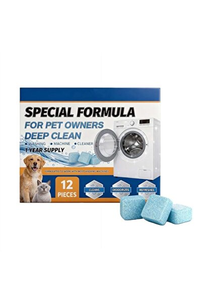 Generic Brand YOOJ® Washing Machine Cleaner Tablets for Pet Owners, 12 Pack 1...