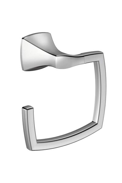 Generic Moen YB5186CH Voss Collection Bathroom Hand Towel Ring, Chrome