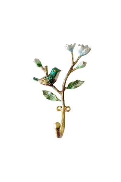 Generic Vintage Bird Shaped Decorative Wall Hooks Rack Hangers for Hanging Cl...
