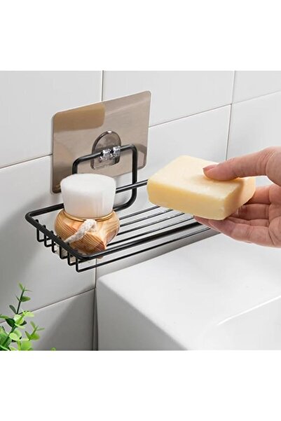 Generic Sulfar Stainless Steel Soap Dish Holder Shelf Adhesive Wall Mounted S...