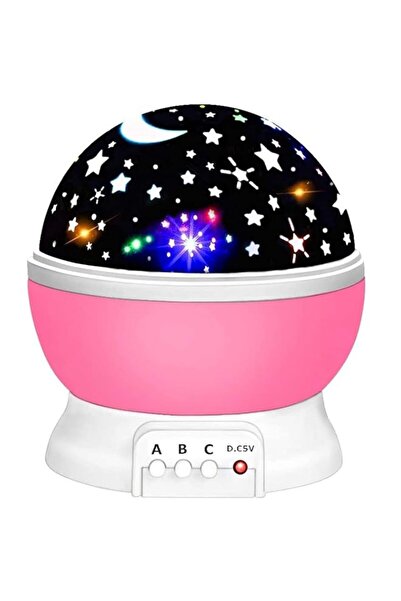 Generic Brand eWINNER 4 LED Bead 360 Degree Romantic Room Rotating Cosmos Sun...