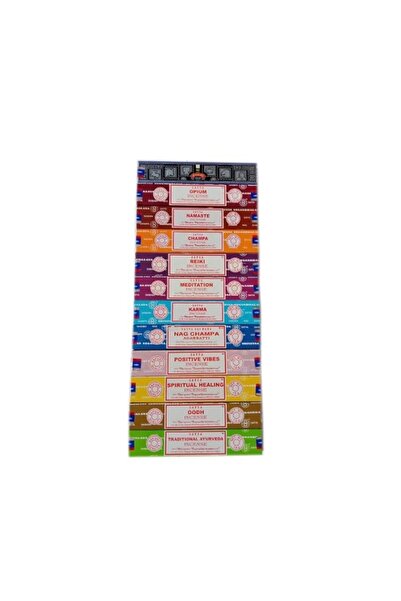 Generic Brand Satya The Incense Stick Set Contains 12 x 15 grams: nag, super ...