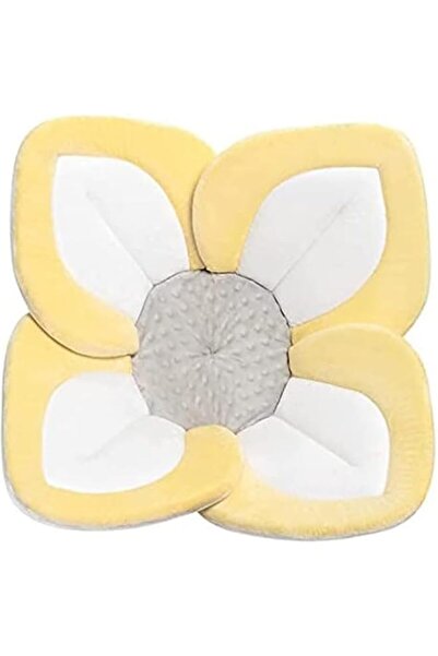 Generic HALAMODO Newborn Baby Flower Anti-slip Sponge Bath Mat Blooming Cushi...