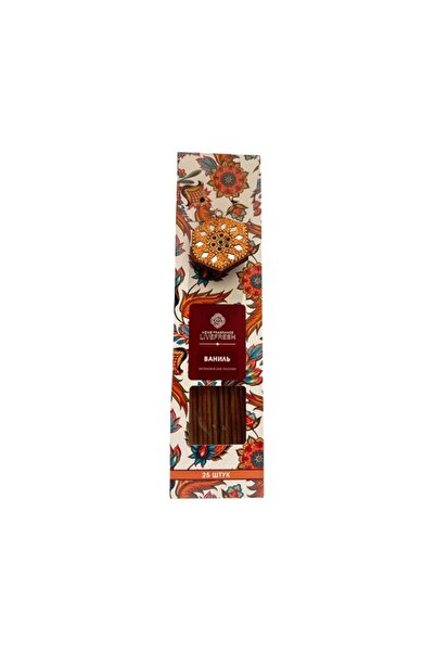 Generic Livefresh Vanilla Aroma Incense Stick Set – 25 Long-Lasting Sticks wi...