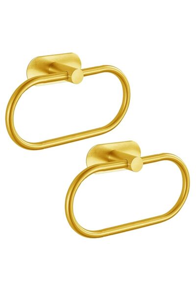 Generic Towel Bar/Bath Towel Ring, Self Adhesive Hand Towel Ring for Bathroom...