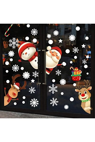 Generic Brand Decoratives Window Stickers, Thick Window Door Clings for Kids ...